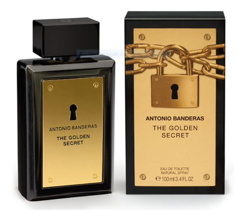 Perfume Para Hombre Antonio Banderas The Golden Secret Edt 2