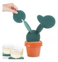 Comprar Set De Posavasos Modelo Cactus Con Soporte Para Maseta