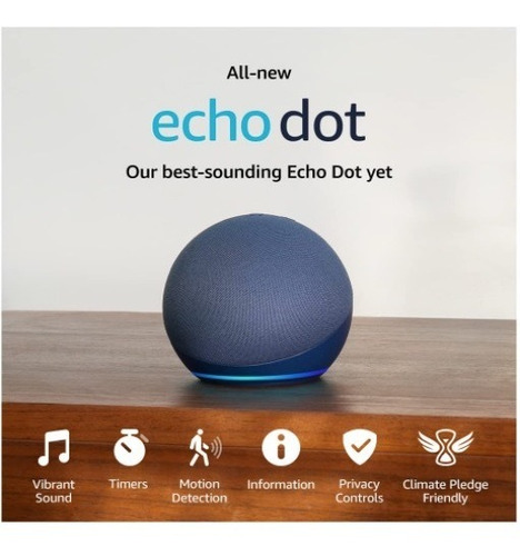 Imagen 2 de 2 de Echot Dot 5ta Generacion Alexa