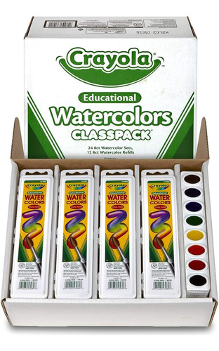 Crayola Classpack De Acuarelas, Juego De Pintura A Granel Pa