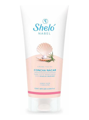 Shelo Nabel - Crema Facial Con Carcasa De Madre Perla, 1 Bo.