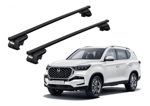 Barras Thule Ssangyong Rexton 18- Re / Squarebar Evo