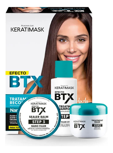 Kit Tratamiento Be Natural Reconstructor Efecto Botox