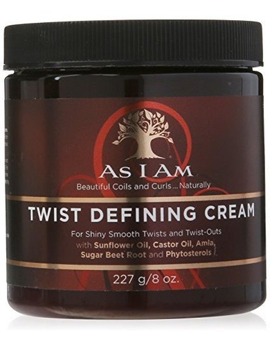 Como Yo Soy Torsión Defining Cream - 8 Onzas - Aceite De Ric