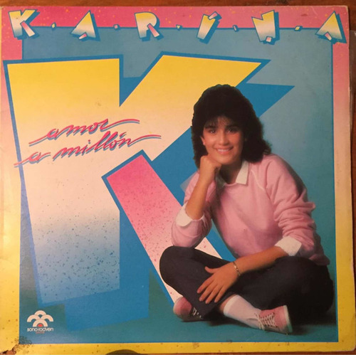 Disco Lp - Karina / Amor A Millón. Album (1985)