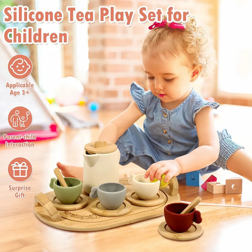 Set De Juguetes De Simulación Para Té De La Tarde, Regalo Pa