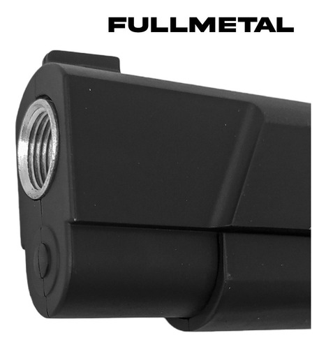 Pistola Airsoft 1911ge Black 6 Mm Replica Metalica Vigor