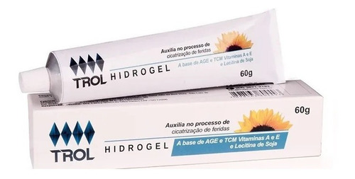 Imagem 1 de 1 de Hidrogel A Base De Age E Tcm Vitaminas A E 60g Trol