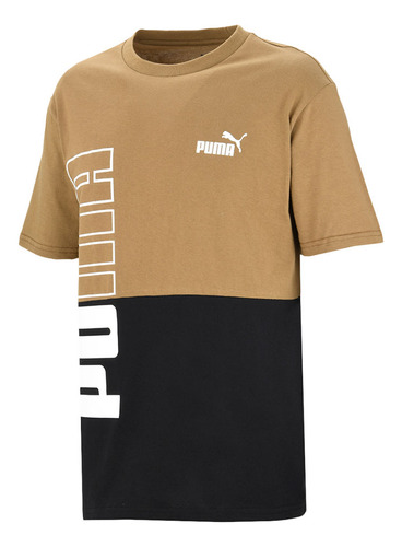 Remera Puma Power Colorblock De Hombre 2508 Mark