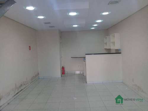 Imagem 1 de 16 de Salão Para Alugar, 100 M² Por R$ 1.900/mês - Estr. Do Campo Limpo - Centro Comercial - São Paulo/sp. Consulte-nos! - Sl0098