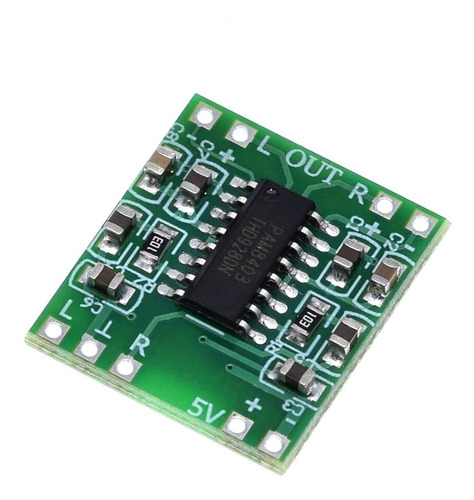 Imagen 4 de 4 de 10 Pam8403 (10 Piezas) Amplificador De Audio Clase D 2 X 3w
