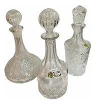 Comprar Botellas Licoreras Cristal Bohemia,cristal Roca,checo,leer