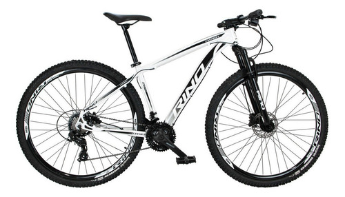 Bicicleta Rino Everest 21v Shimano 2.1 Mega Range Hidraulico Cor Branco Tamanho Do Quadro 21