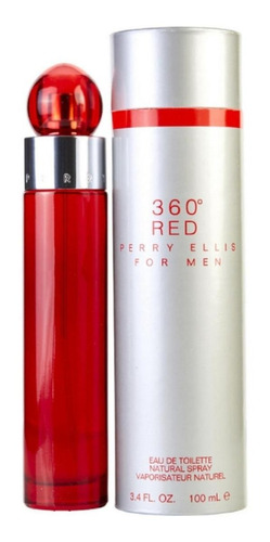 Perry Ellis 360º Red 360° Red Edt 100 ml Para  Hombre