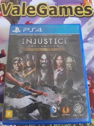 INJUSTICE GODS AMONG US ULTIMATE EDITION XBOX 360 E ONE NOVO JOGO