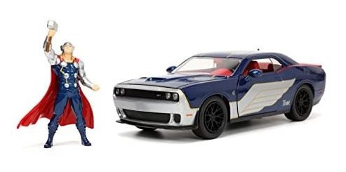 Jada Toys Marvel 2015 Dodge Challenger Srt Hellcat Bkxjw