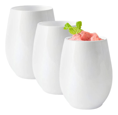 Vaso Vino Plastico Desechabl Tallo 12 Onza Elegante Granel