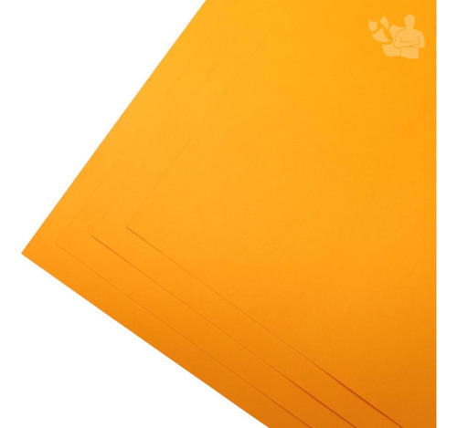 Papel Color Plus 180g A3 Jamaica (laranja Claro) 100 Folhas