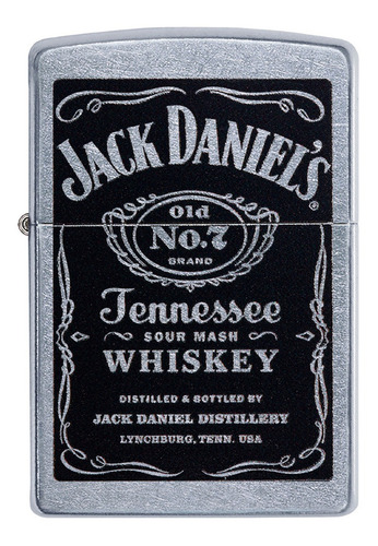 Imagen 2 de 10 de Encendedor Zippo Lighter Jack Daniels Label