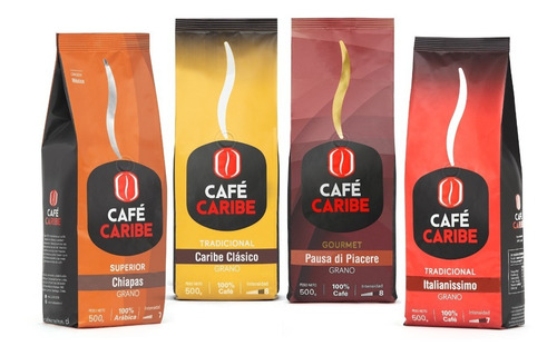 Café Caribe Mix Completo En Grano 2000g 