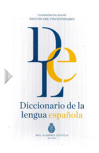 Libro Diccionario De La Lengua Española De Rae Real Academia