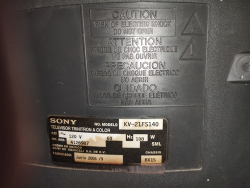 Imagen 5 de 6 de Televisor Sony