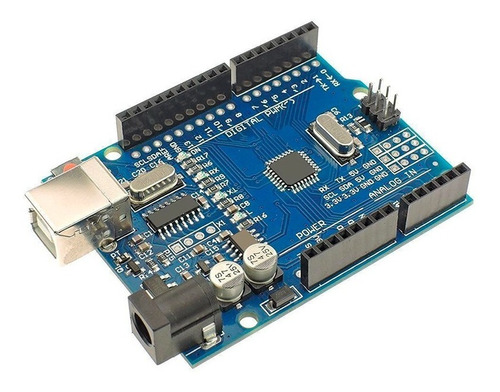 Placa Compatible Arduino Uno R3 Atmega328 Smd Con Cable Usb 