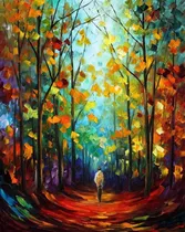 Comprar Cuadros Paisajes Coloridos Afremov 70 X 100