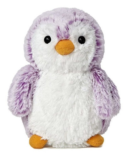 Aurora World Pom Penguin Felpa Violeta Brillante