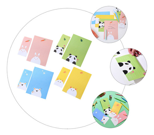 Para Juego De Sobres Para Cartas Con Membrete Con Forma De