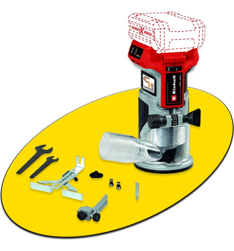 Fresadora De Mano Inalámbrica Einhell Manual Madera