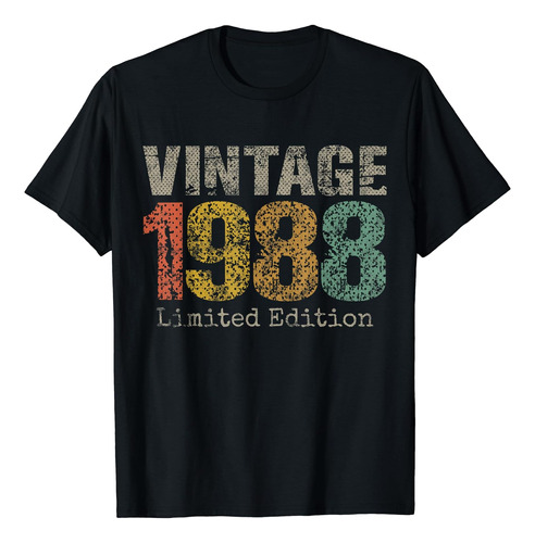 35 Años Regalos Vintage 1988 Edición Limitada 35 Cumpleaños 