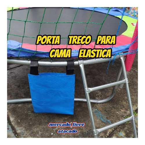 Porta Treco Bolsa P/cama Elastica Guardar Celular Kit Com 01