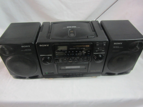 Grabadora Sony Modelo Cfd-510 Cd, Cassette, Am, Fm