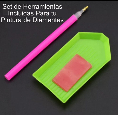 W Kit Pintura De Diamantes 5d Lienzo 40x30 Cm Buda