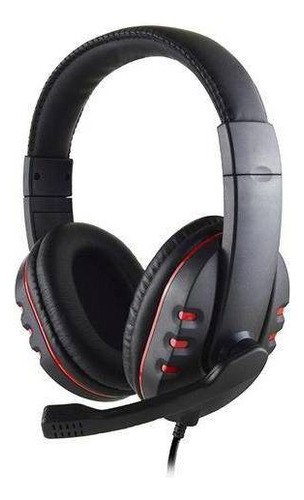 Fone Headset Com Microfone Para Ps4/ps3/pc/xbox 360 Red