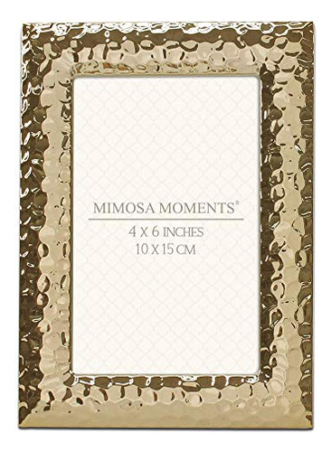 Mimosa Momentos Marco De Imagen De Metal Martillo R3m6h