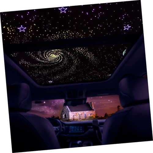 1 Juego Kit Luces En Forma Estrella Para El Techo Del Coche