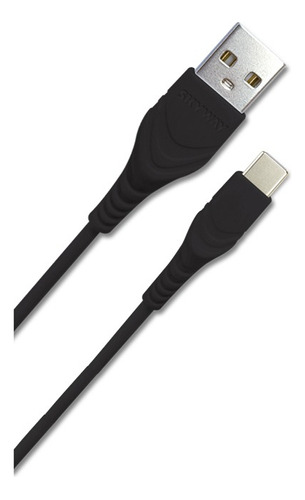 Cable Tipo C Carga Rapida Y Datos 1 Metro - 2 A Skyway Color Negro