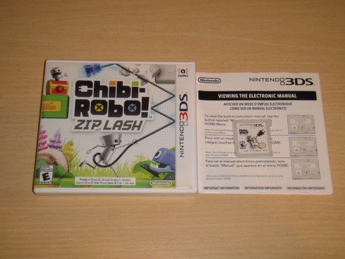 Chibi Robo! Zip Lash (3ds Original Completo)