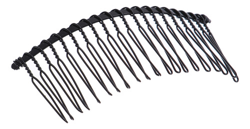 10pcs Iron Wire Comb Headdress Simple Comb Headdress For Wom