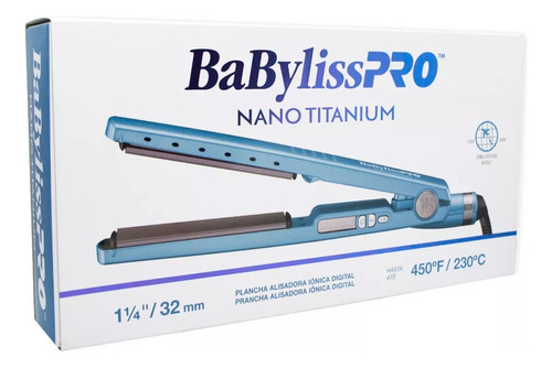 Planchita De Pelo Babylisspro Nano Titanium 4091 Dig/wet 