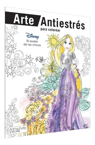 Libro De Viaje Disney Colorear Rapunzel Ariel Bella Malefica