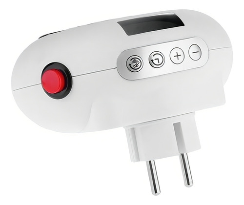 Calefactor Estufa Caloventilador Sin Cable Directo A Pared ® Color Negro
