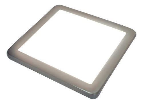 Panel Led Cuadrado Para Empotrar Satin 9w 6400k Luz Blanca