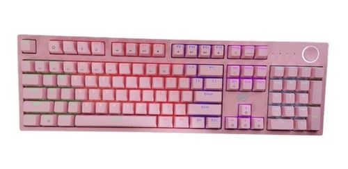 Teclado Gamer Mecanico Retroiluminado Rgb Alambrico Portatil