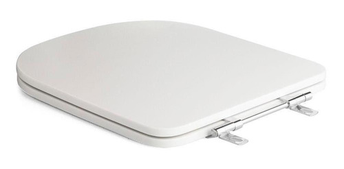 Assento Sanitário Antibacteriano Quadra Branco P/ Vaso Deca