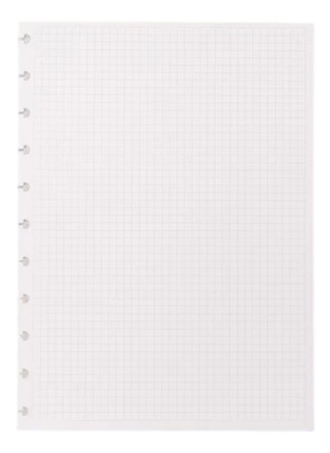 Refil Caderno Inteligente Quadriculado 90g Com 50 Folhas
