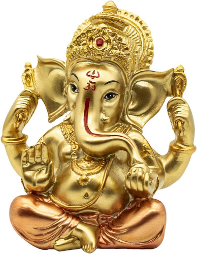 Escultura De Señor Hindú Ganesha - Decoración De La Estatua 