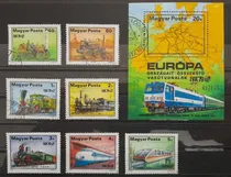 Comprar Estampillas Hungria, Trenes Hojita Y S\u002Fc 1979